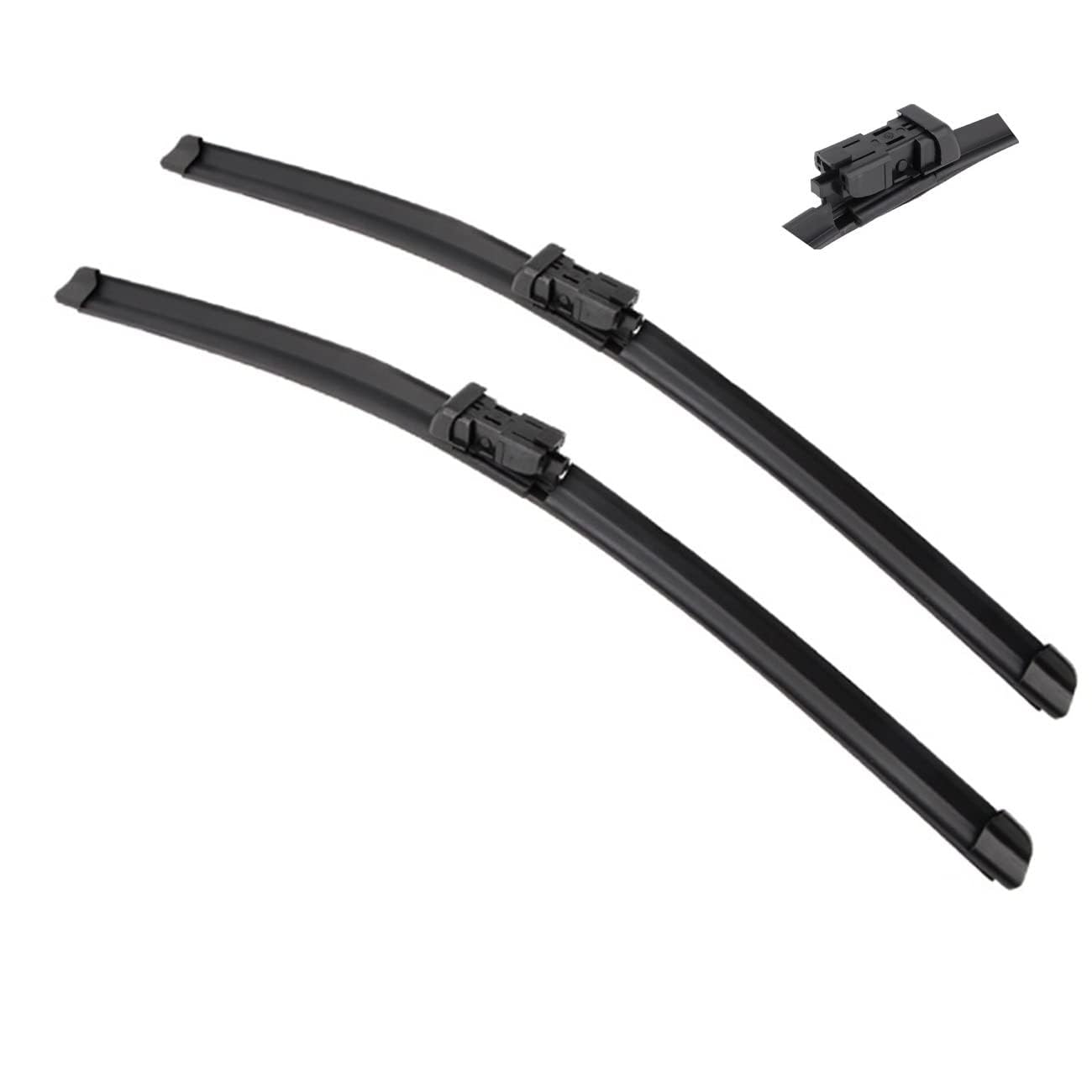 Auto Wischer Für VW Passat CC 24 "+19" 2008-2011, Wischer Vorne Wischer Set Windschutzscheibe Fenster Wischerblätter, Scheibenwischer vorne. von DIBTKPQ