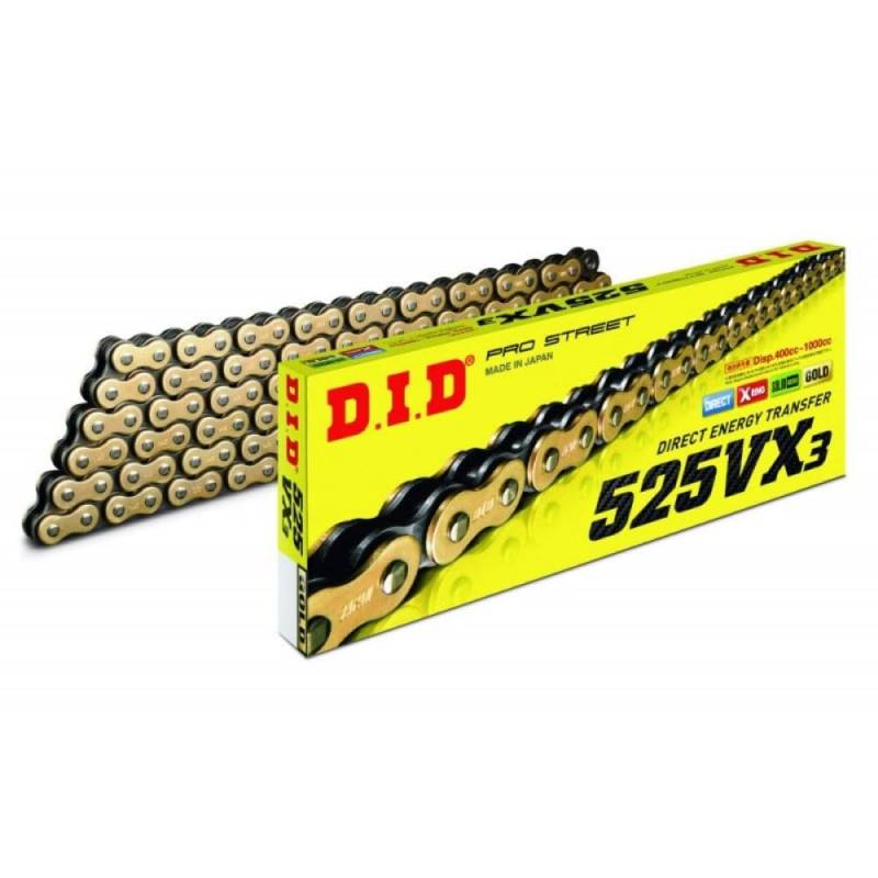 DID Chain LINK 530ZVM-X2 (Gold & Gold) von D.I.D