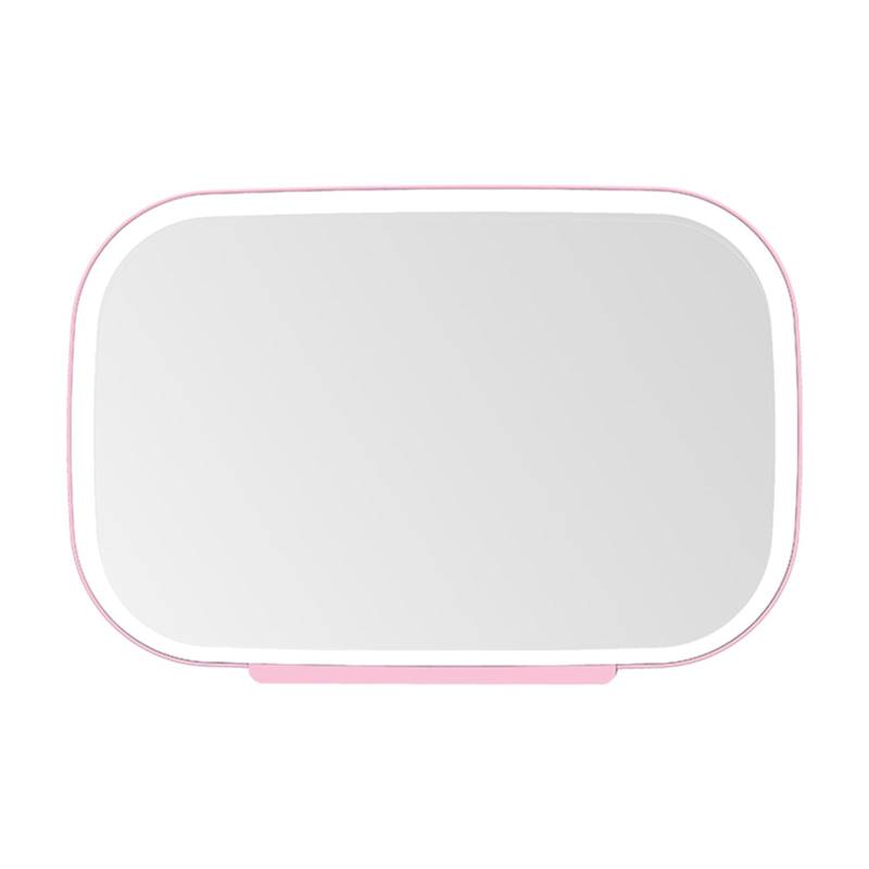 DIDILLX Auto-Vanity Glas mit 700 mha wiederaufladbarem Akku, Reiseglas, Auto-Touching-Steuerung, LEDs, Schminkglas, Make-up-Glas von DIDILLX