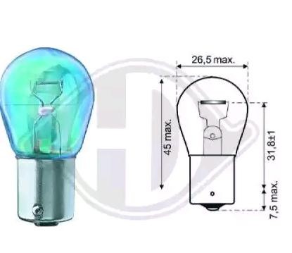 DIEDERICHS Glühlampe, Blinkleuchte VW,AUDI,MERCEDES-BENZ LID10055 N10256407,041735600,05580156 7919564985,S345133,10876799,979623,VOE979623 von DIEDERICHS