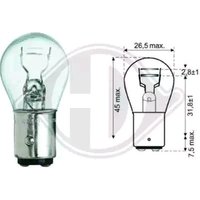 DIEDERICHS Glühlampe, Brems-/Schlußlicht 12V LID10051  VW,AUDI,MERCEDES-BENZ,POLO (9N_),Transporter V Bus (7HB, 7HJ, 7EB, 7EJ, 7EF, 7EG, 7HF, 7EC) von DIEDERICHS