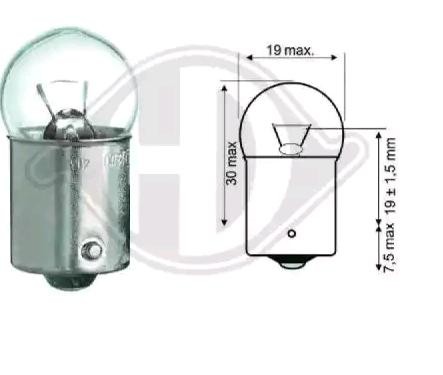 DIEDERICHS Glühlampe, Innenraumleuchte VW,MERCEDES-BENZ,AUDI LID10059 3000294,N0177182,90063121510 A072601012701,02449810,07002555,3534083,3538337 von DIEDERICHS