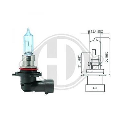 Diederichs Glühlampe, Fernscheinwerfer [Hersteller-Nr. LID10027] für Alfa Romeo, Alpina, BMW, Cadillac, Chevrolet, Chrysler, Daihatsu, Dodge, Ducati, von DIEDERICHS