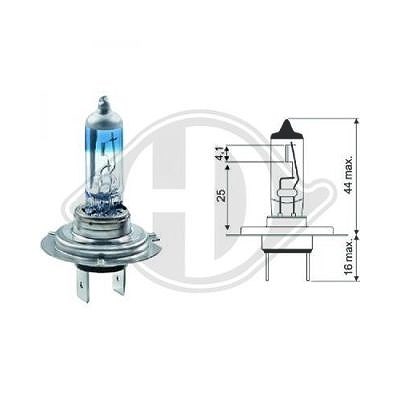 Diederichs Glühlampe, Fernscheinwerfer [Hersteller-Nr. LID10020] für Suzuki, Volvo, Smart, Toyota, Skoda, Subaru, Rover, Renault, Saab, Porsche, Seat, von DIEDERICHS