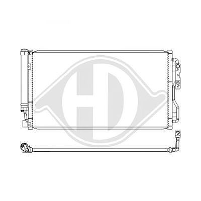 Diederichs Kondensator, Klimaanlage [Hersteller-Nr. DCC1579] für BMW von DIEDERICHS