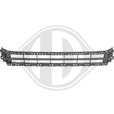 Diederichs Lüftungsgitter, Stoßfänger [Hersteller-Nr. 2249445] für VW von DIEDERICHS