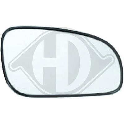 Diederichs Spiegelglas, Außenspiegel [Hersteller-Nr. 7661027] für Volvo von DIEDERICHS