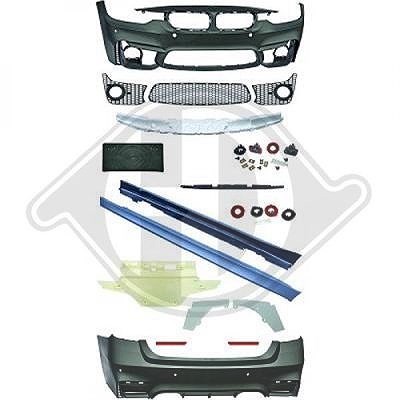 Diederichs Stoßfänger [Hersteller-Nr. 1217250] für BMW von DIEDERICHS