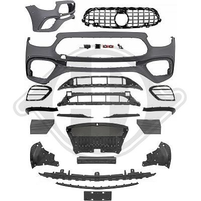 Diederichs Stoßfänger [Hersteller-Nr. 1618551] für Mercedes-Benz von DIEDERICHS