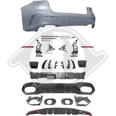 Diederichs Stoßfänger [Hersteller-Nr. 1683555] für Mercedes-Benz von DIEDERICHS