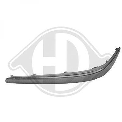Diederichs Zier-/Schutzleiste, Stoßfänger [Hersteller-Nr. 1615162] für Mercedes-Benz von DIEDERICHS