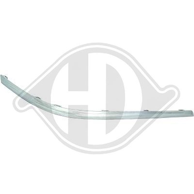 Diederichs Zier-/Schutzleiste, Stoßfänger [Hersteller-Nr. 2248078] für VW von DIEDERICHS
