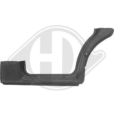 Diederichs Einstiegblech [Hersteller-Nr. 9150026] für Mercedes-Benz, VW von DIEDERICHS