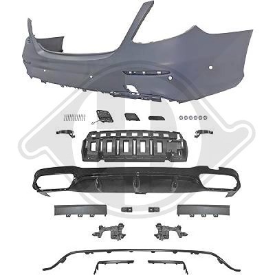 Diederichs Stoßfänger [Hersteller-Nr. 1618356] für Mercedes-Benz von DIEDERICHS