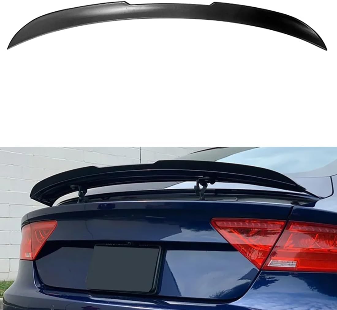 ABS Auto Heckspoiler für Audi A7 S7 RS7 2013-2018,Auto Heckstoßstange Spoiler Heckspoiler Stoßstange Schützen Abdeckung Zubehör von DIGBYS