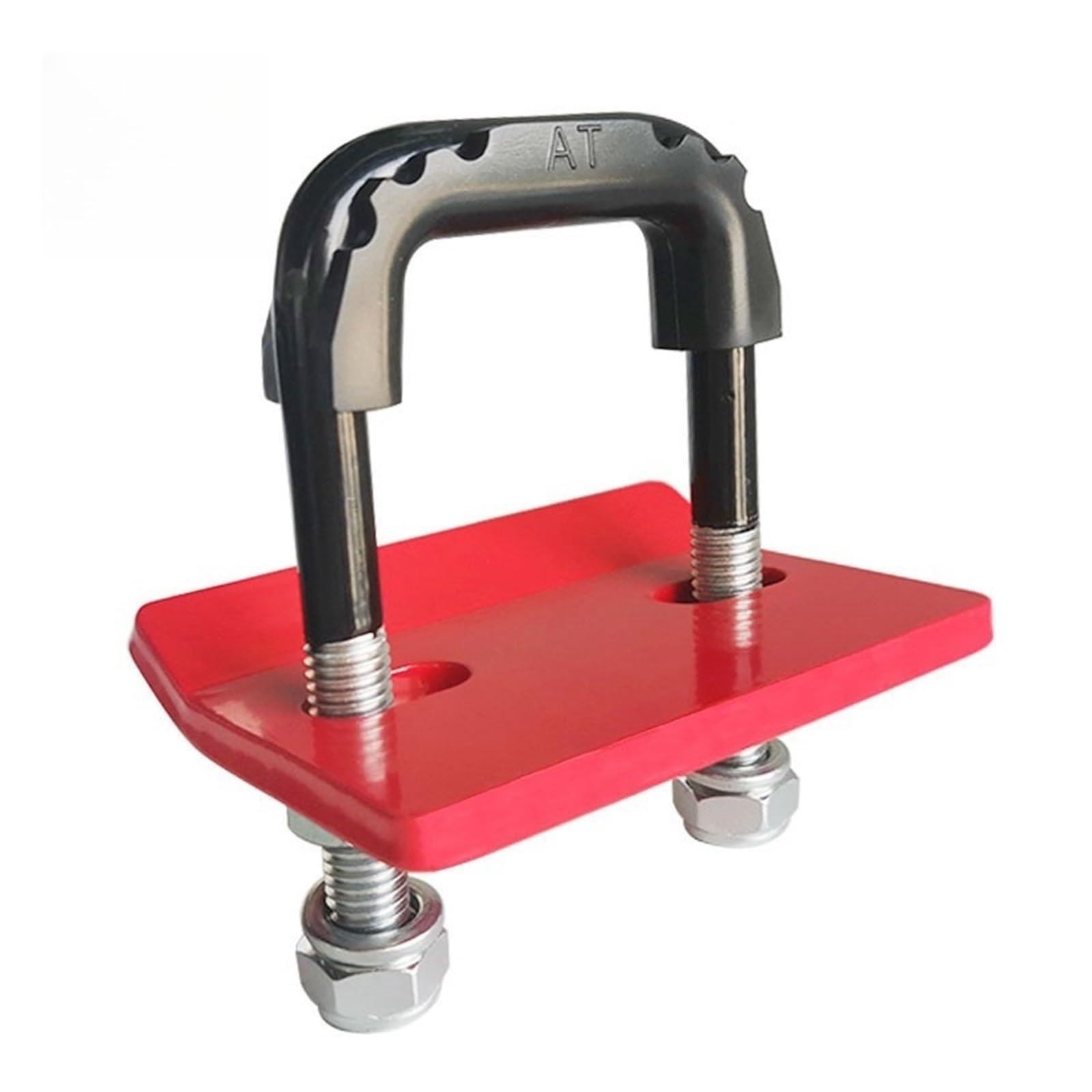 Anhängerkupplung, Anhänger-Dämpfer-U-Bolzen, Robuster, Allgemeiner Anti-Rassel-Stabilisator, Kupplungsspanner, Verriegelbare Anhängerkupplung, Teile for Anhängerkupplungen(Rood) von DIGNIFE