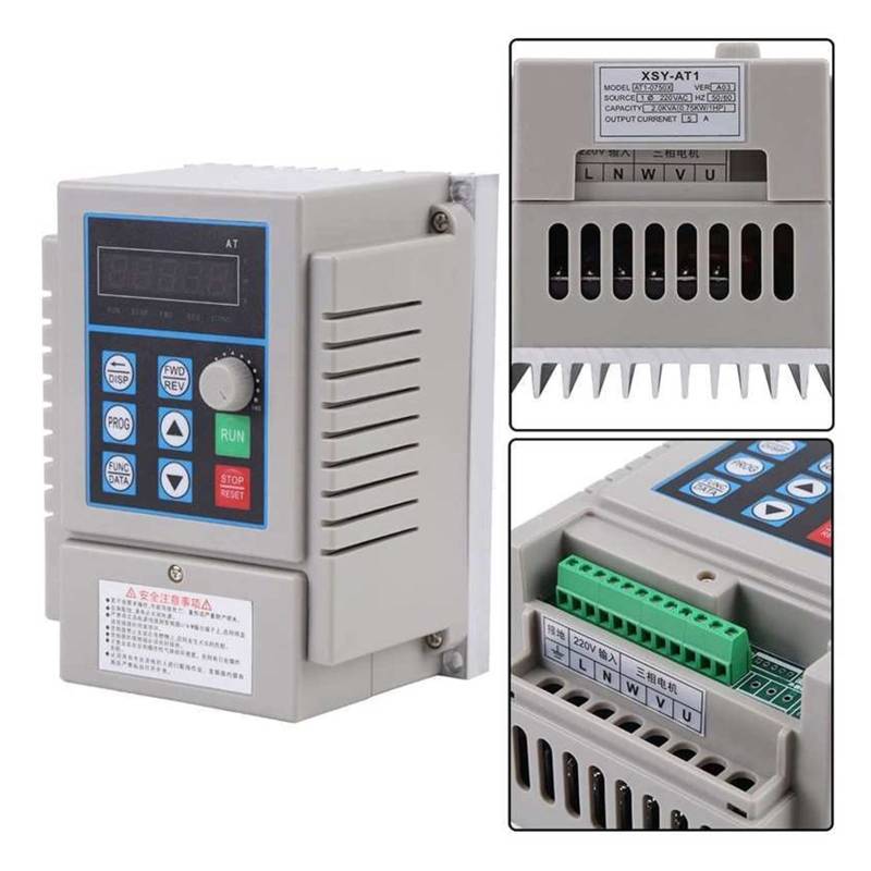 Frequenzwandler, 1PC0.75KW Variable Frequenzantrieb Vfd. Speed ​​Controller Inverter Single Phrase for Motor von DIGNIFE