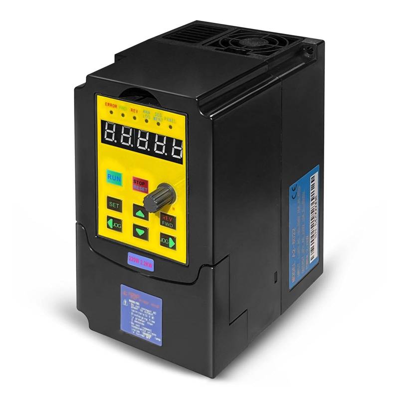 Frequenzwandler, Vfd 2.2kw, Variable Frequenzantrieb 2 0a, cnc vfd Motorlaufwerk-Wechselrichter-Wandler for die Spindelmotorgeschwindigkeitssteuerung (1 Phase inpu(1.5kw) von DIGNIFE