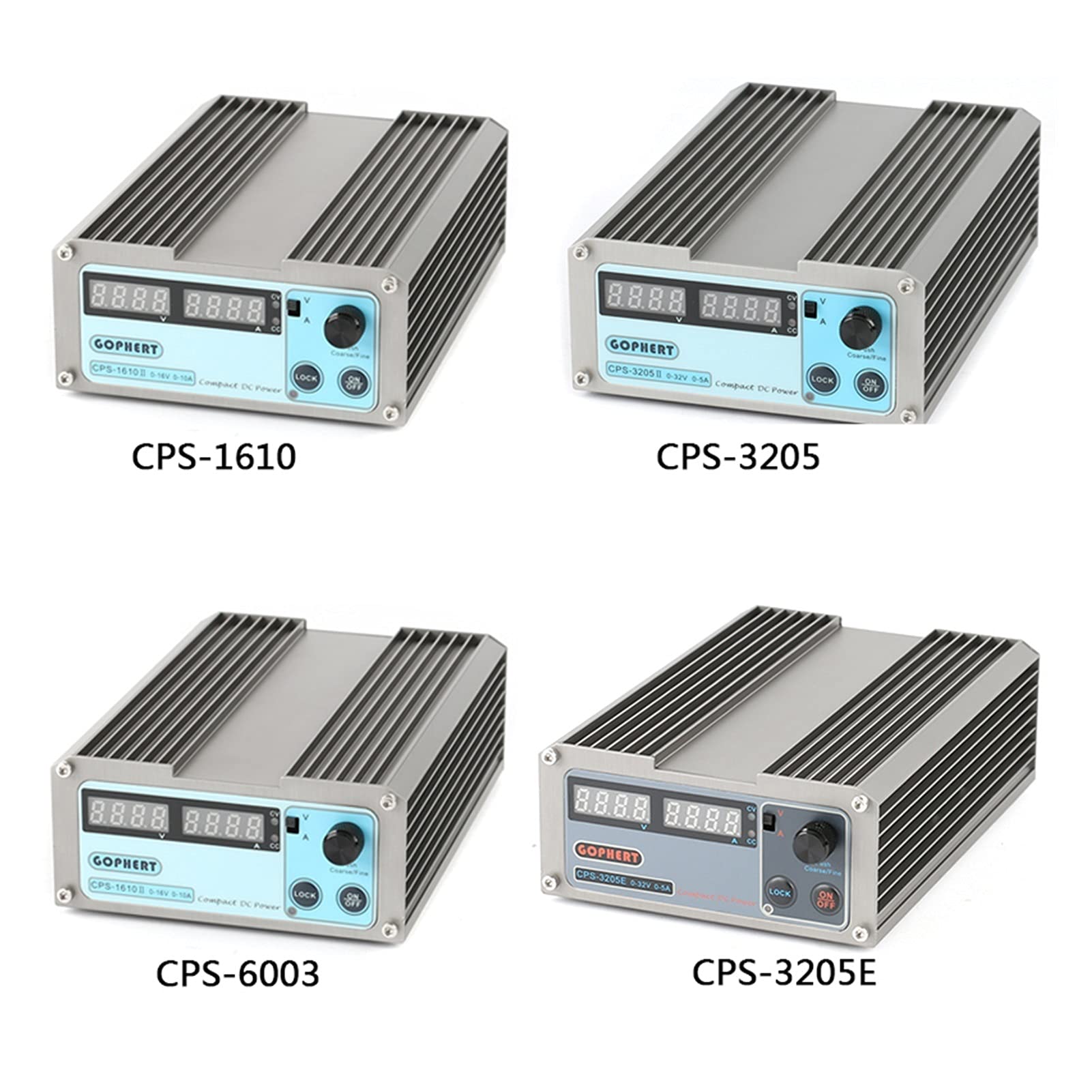 Linear Geregeltes Netzteil, CPS-3205 3205II Einstellbares Mini-Digital-Switching DC Energieversorgung OCP/OVP/OTP 0,001A 0,01V 30V 32V 5A 60V 3A 16V 10A(CPS-3205II) von DIGNIFE