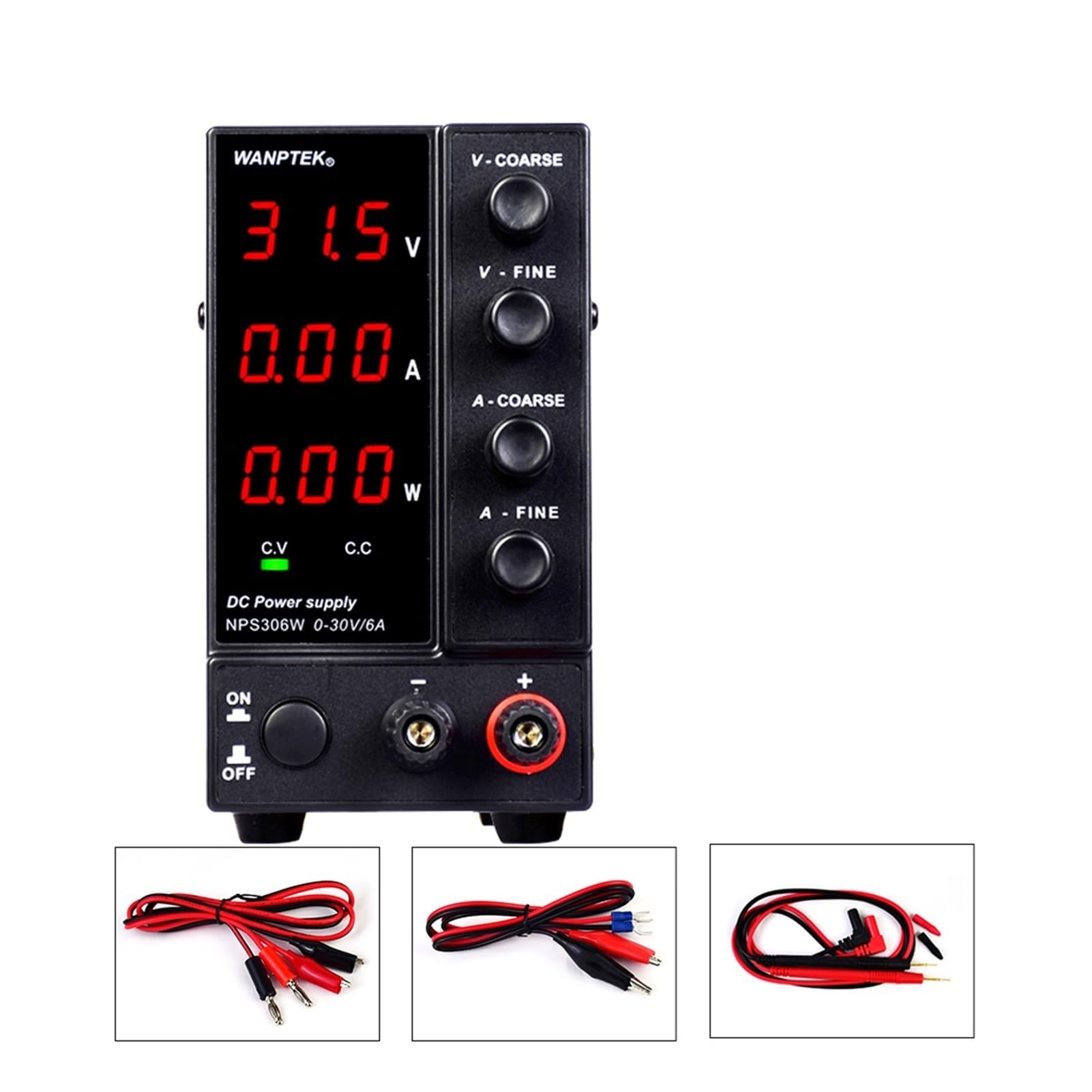 Linear Geregeltes Netzteil, DC-Laborstromversorgung einstellbar reguliert 1 0A 5A. Schalten von Stromquellenspannungsreglerstabilisatoren for den Monitor-PC(30V 6A) von DIGNIFE