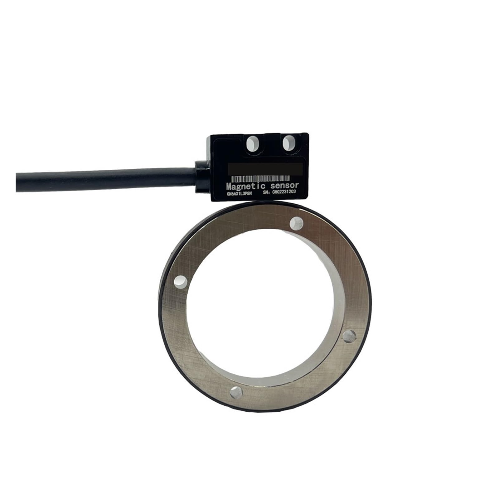 Lineare Regel, Winkeldrehsensor Magnetgitter Lineal Magnetring 360 ° Winkeldrehung Werkbank Messanzeige(GN6-6196) von DIGNIFE