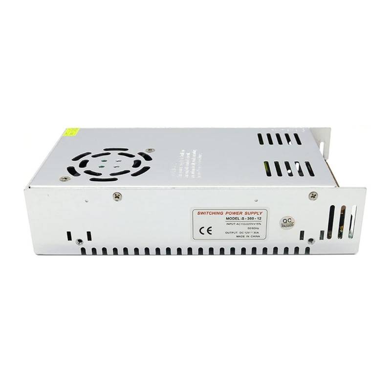 Lineare Stromversorgung, Universelles geregeltes DC-Schaltnetzteil bis 12 V 60 W 100 W 120 W 150 W 360 W 500 W 600 W 1000 W(12V-30A-360W) von DIGNIFE