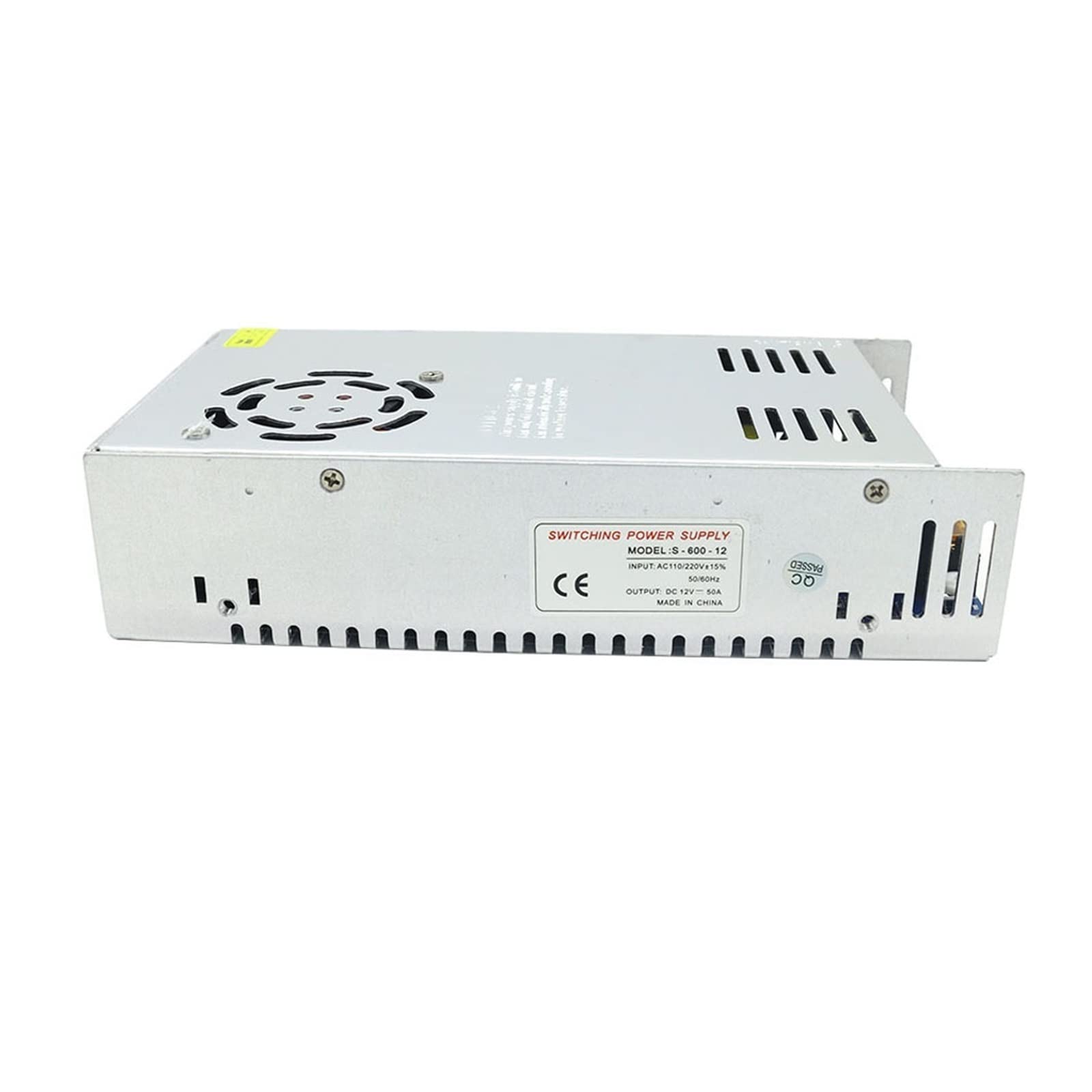 Lineare Stromversorgung, Universelles geregeltes DC-Schaltnetzteil bis 12 V 60 W 100 W 120 W 150 W 360 W 500 W 600 W 1000 W(12V-50A-600W) von DIGNIFE