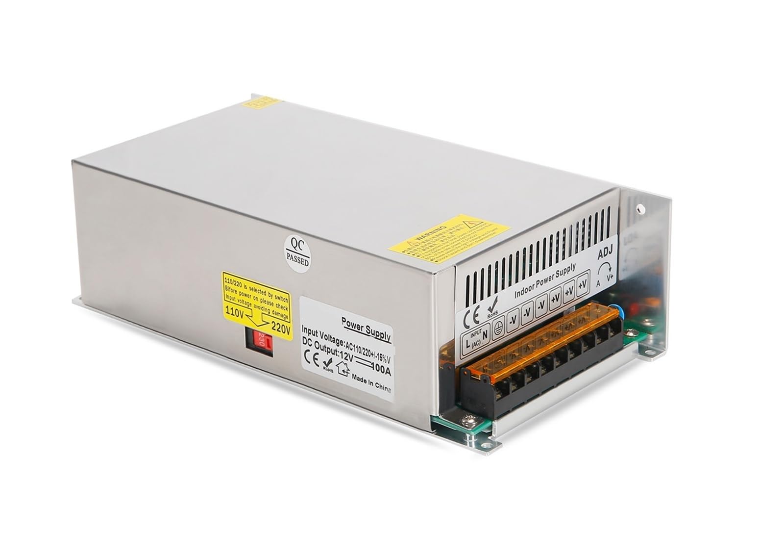 Lineares Netzteil AC/DC 27V 44,4A 1200W Schaltnetzteil, Antriebstransformator, for CNC-Motoren, industrielle elektronische Elektrogeräte usw. von DIGNIFE