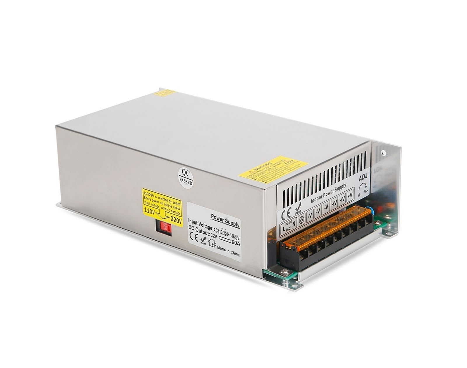 Lineares Netzteil AC/DC 90V 8A 720W Schaltnetzteil, Antriebstransformator, for CNC-Motoren, industrielle elektronische Elektrogeräte usw. von DIGNIFE