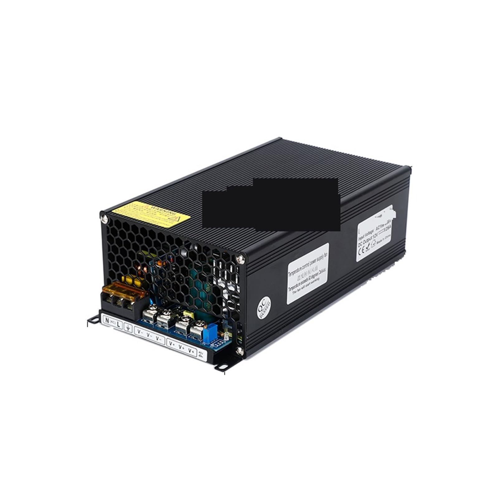 Lineares Netzteil AC zu DC 12V 125A 1500W Schaltnetzteil, Antriebstransformator, for CNC-Motoren, industrielle elektronische Elektrogeräte usw.(AC 85-145V,1500W (Standard)) von DIGNIFE