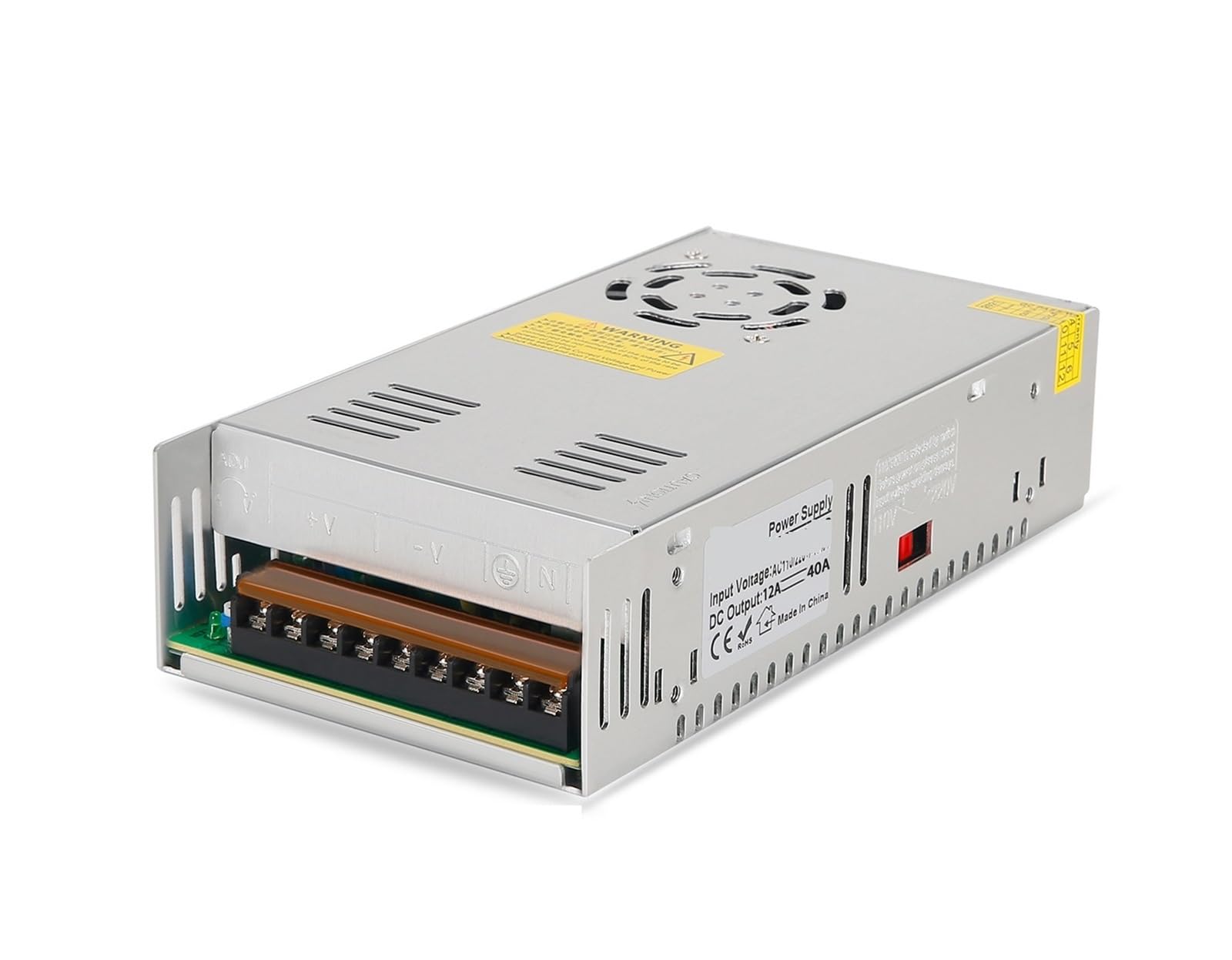 Lineares Netzteil AC zu DC 42 V 11,5 A 480 W Schaltnetzteil Antriebstransformator for CNC-Motoren, industrielle elektronische Elektrogeräte usw. von DIGNIFE