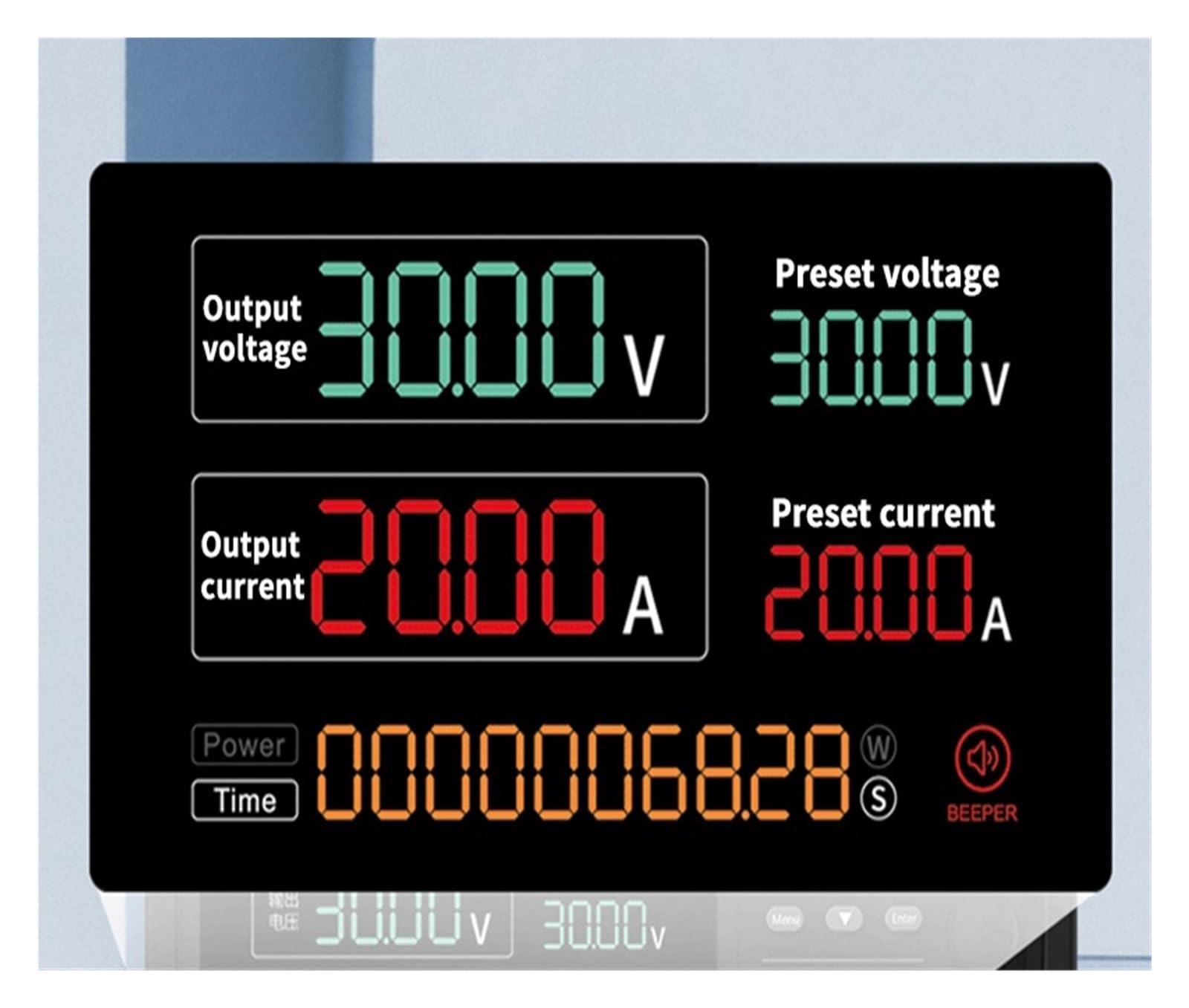 Lineares Netzteil Programmierbares, geregeltes Gleichstromnetzteil, 30 V, 30 A, einstellbare Konstantspannung und Konstantstrom, programmierbares Gleichstromnetzteil(1560PC) von DIGNIFE