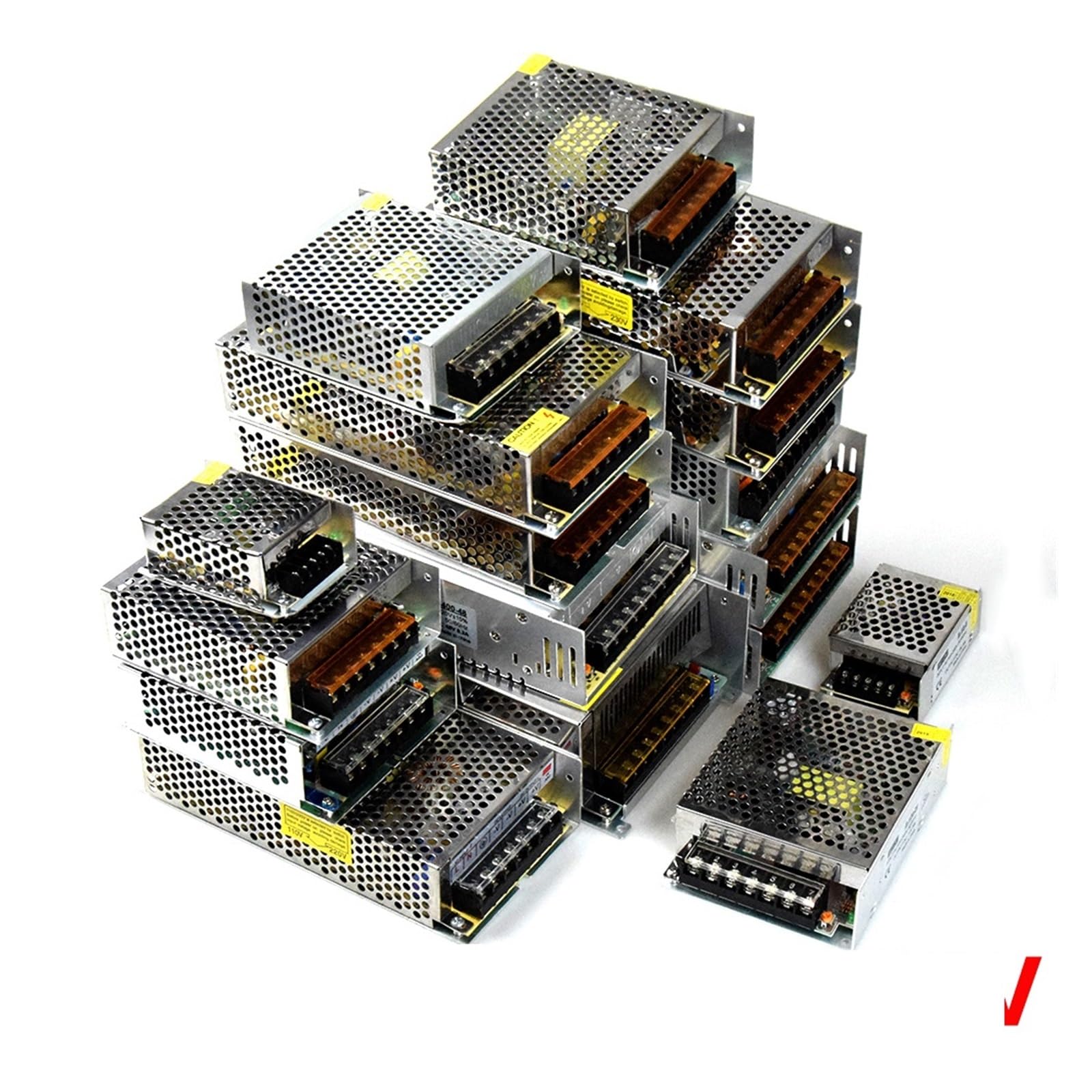 Lineares Netzteil Schaltnetzteil, Lichttransformator, AC110/220 auf DC 5 V Netzteil, for LED-Streifen(150W) von DIGNIFE