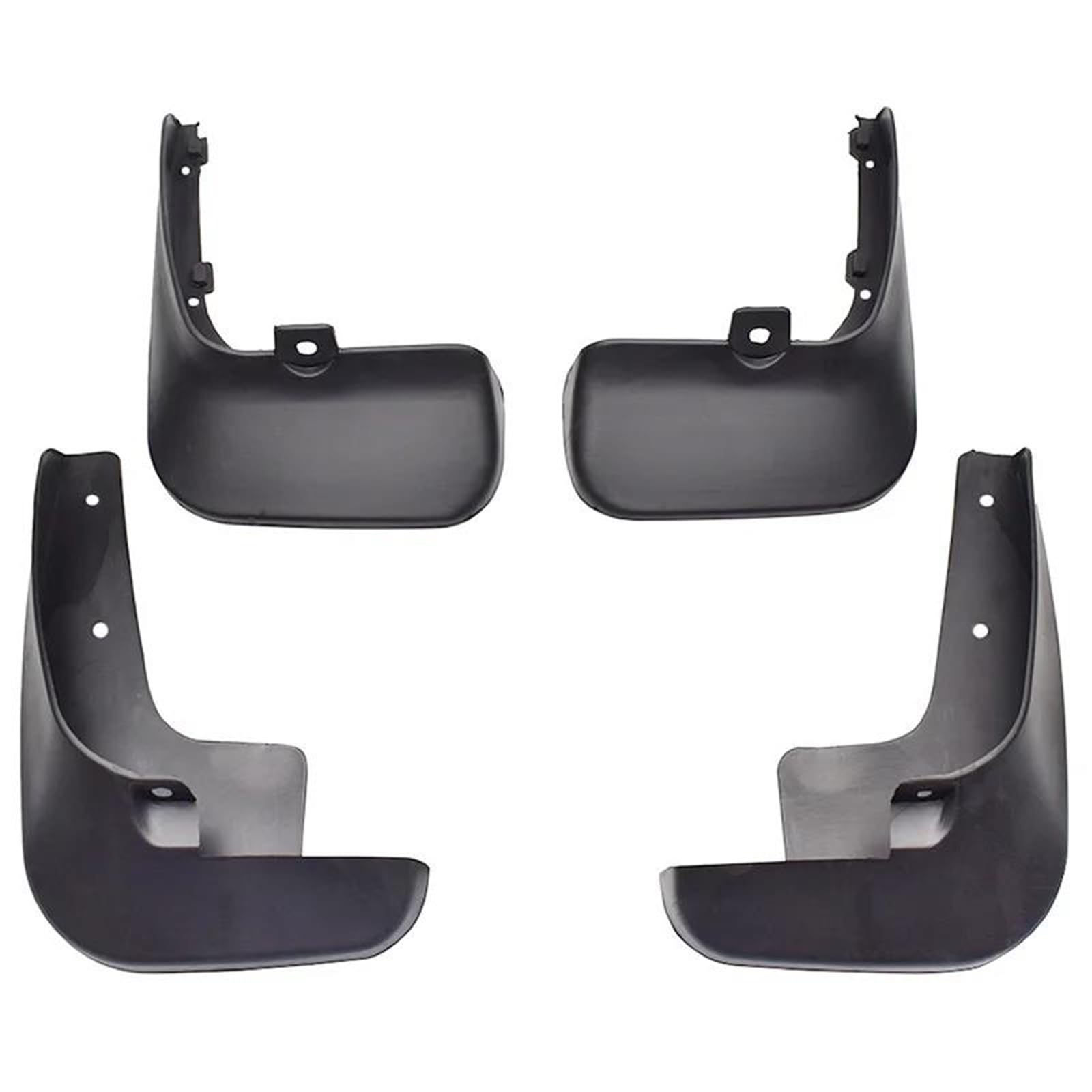 Außenzubehör 4Pcs Set Geformte Schmutzfänger Für Nissan NV200 Für Vanette Für Evalia 2010-2019 Schlamm Flaps Splash Guards Kotflügel Vorne Hinten von DIILSXS