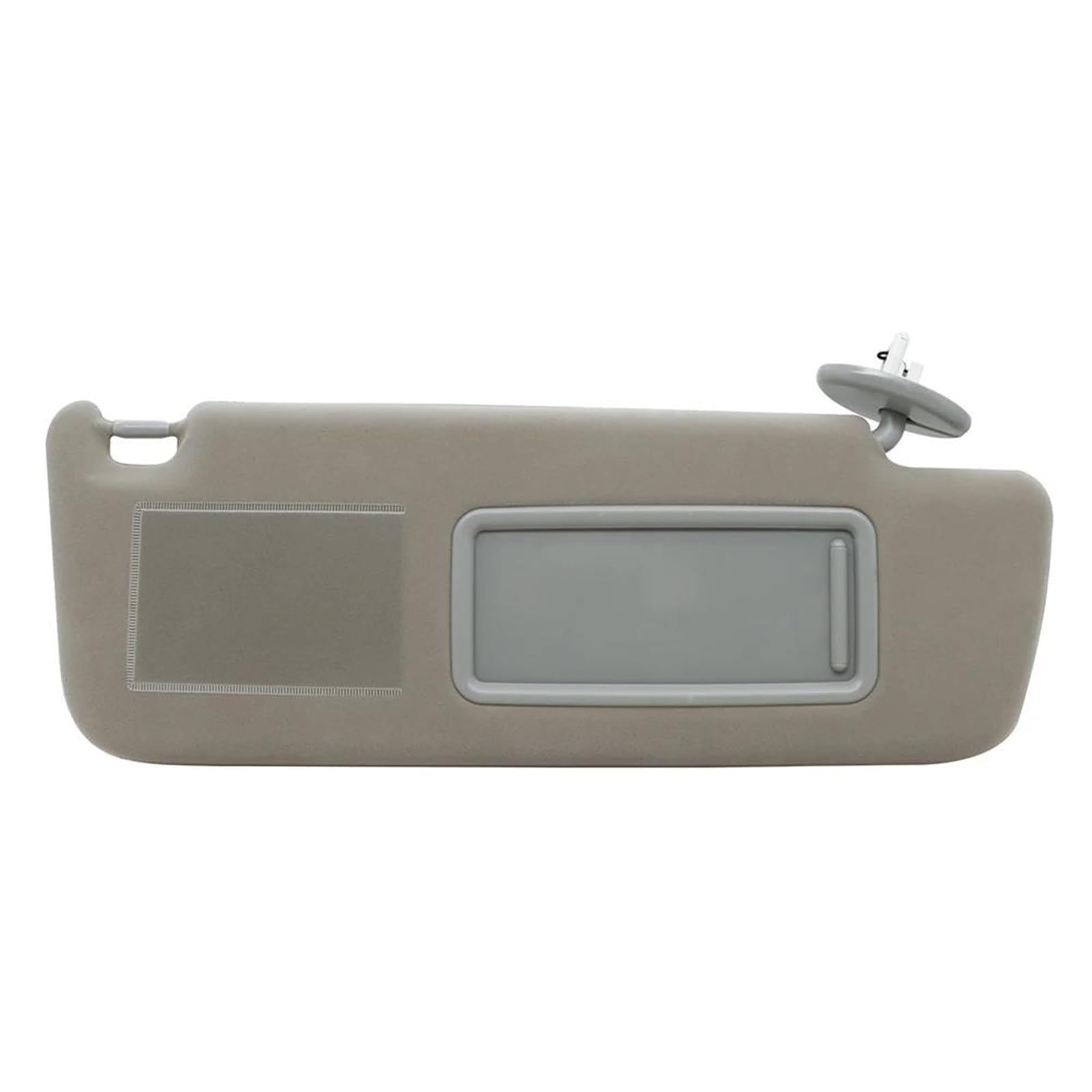 Für Toyota Land Cruiser J12 2002-2009 Fahrer Beifahrerseite mit Lampe 74310-6A020 Sonnenblende Sonnenblenden-Zubehör(Beige,Right) von DIILSXS