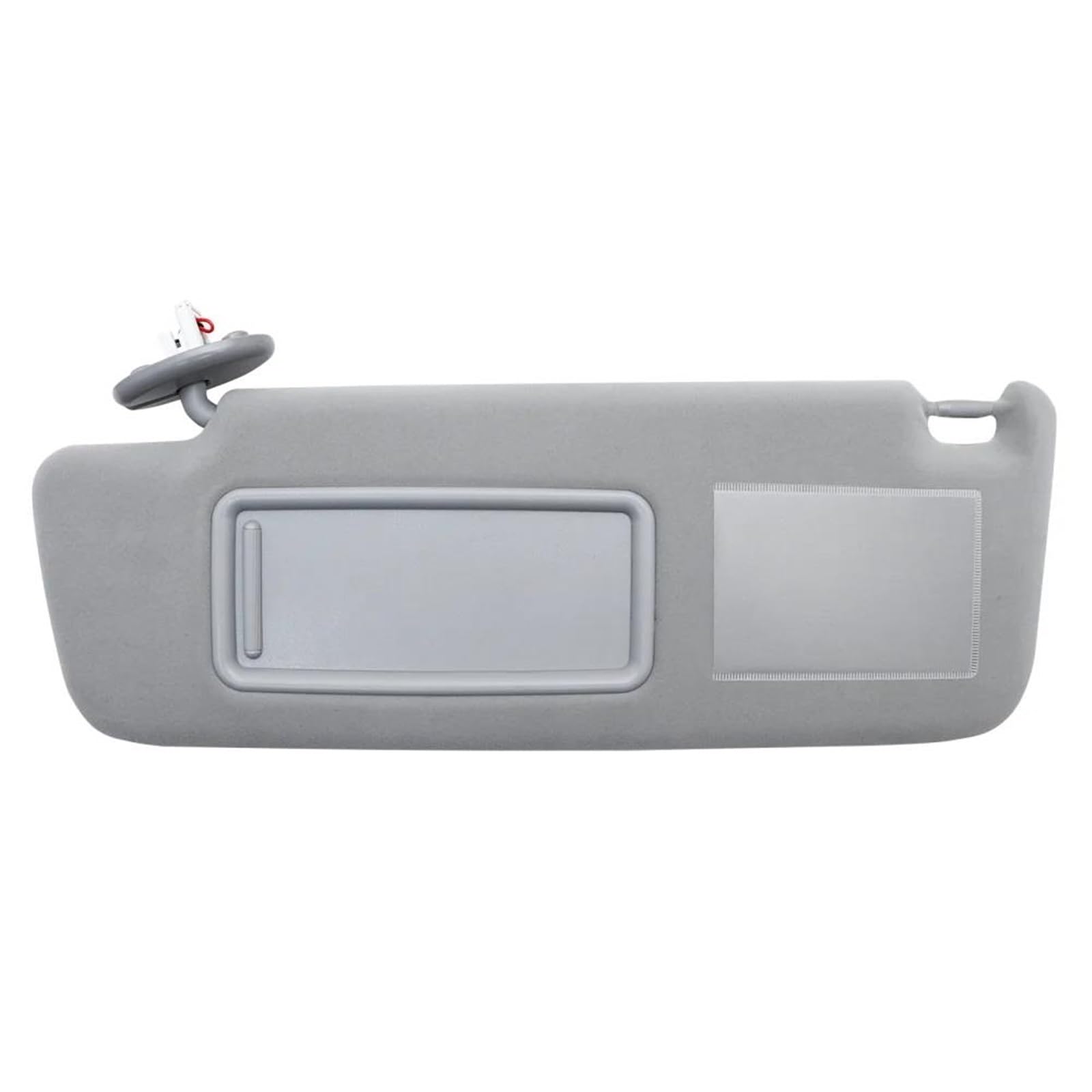 Für Toyota Land Cruiser J12 2002-2009 Fahrer Beifahrerseite mit Lampe 74310-6A020 Sonnenblende Sonnenblenden-Zubehör(Gray,Left) von DIILSXS