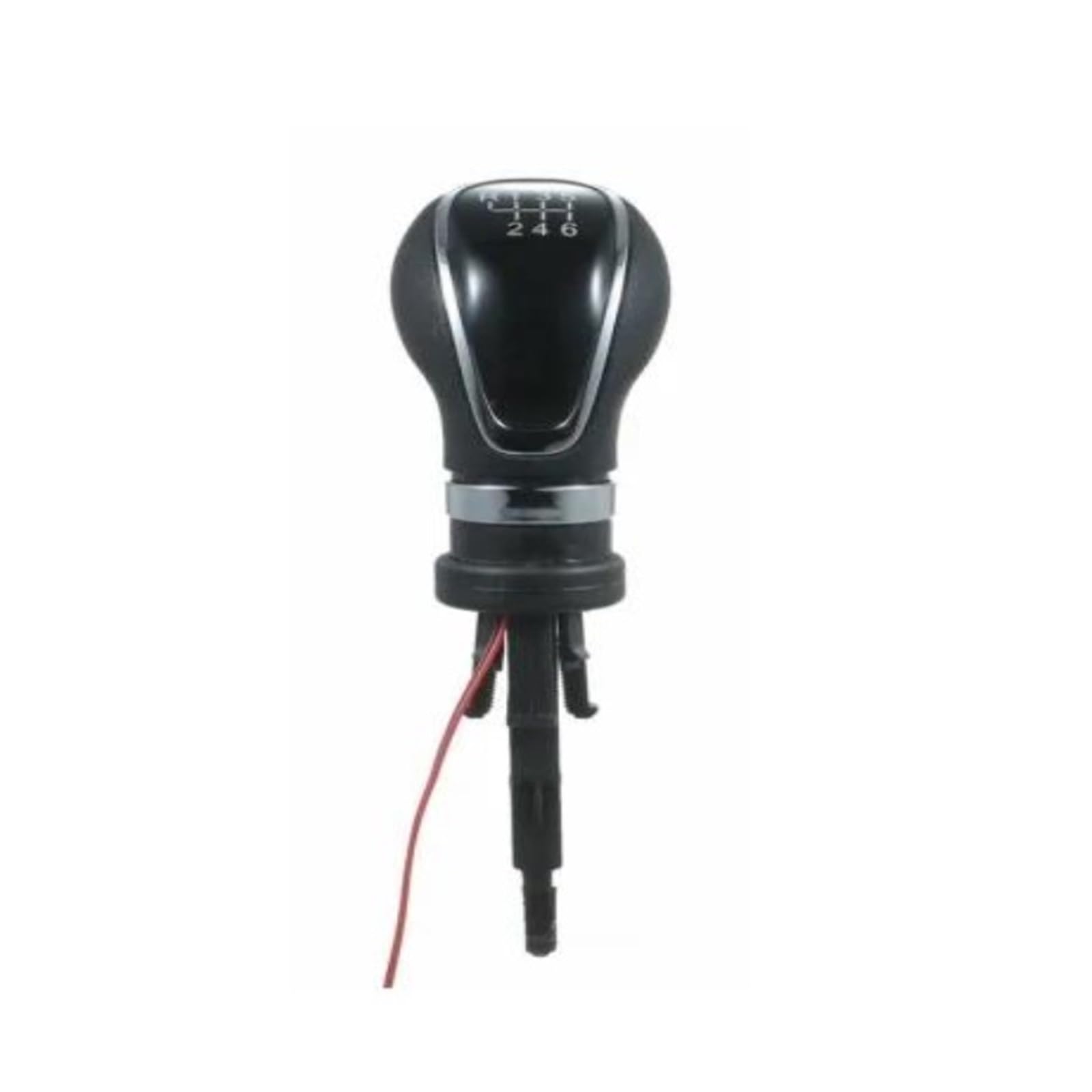 Schalthebel LED-Hintergrundbeleuchtung Auto-Schaltknauf Manueller Schalthebel Schaltknauf Für Buick Excelle GT/XT 2009–2014(Rood,6-Speed) von DIILSXS