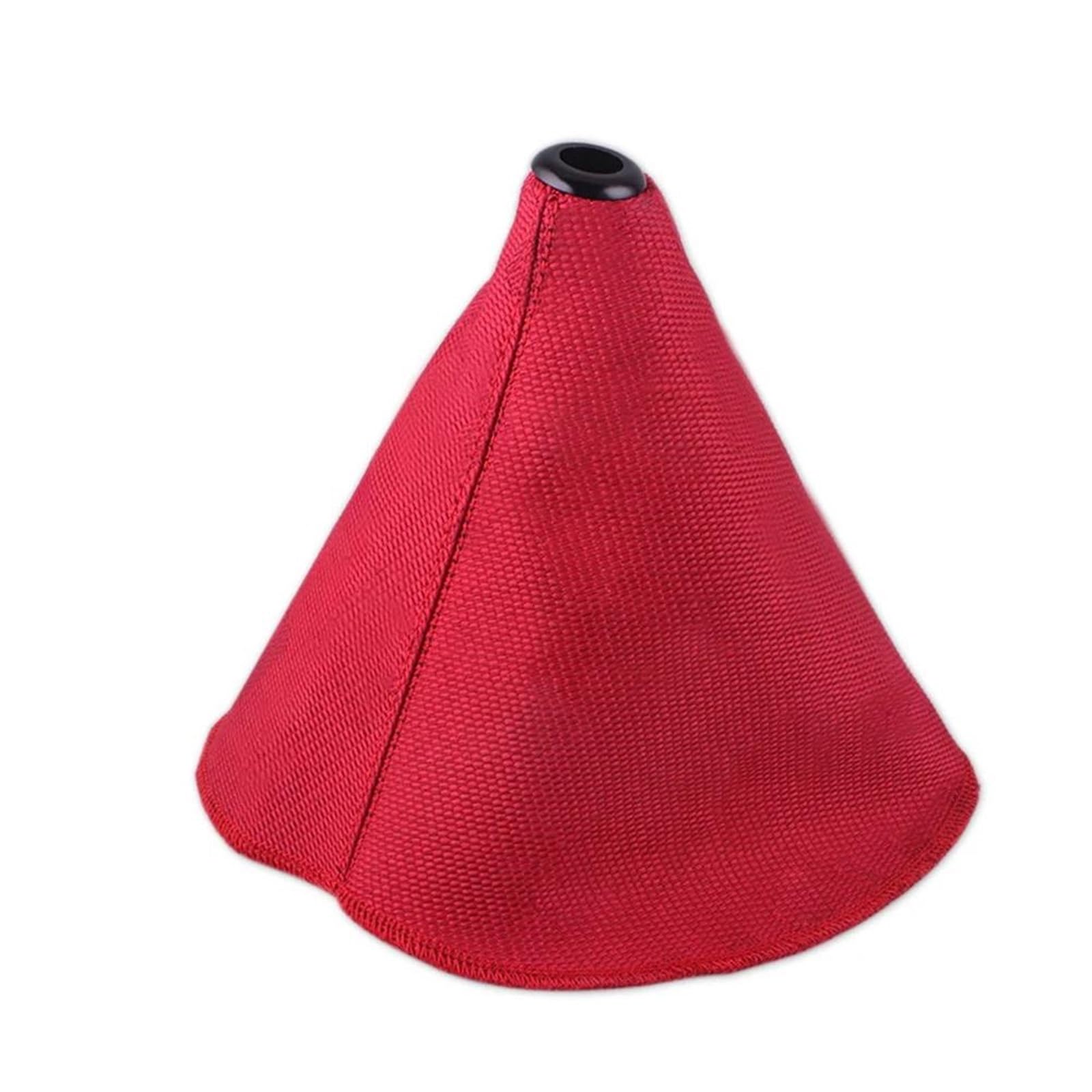 Schalthebel Universal Shift Boot Racing Schaltknauf Abdeckung Schaltknauf Staub Jacke Auto Zubehör(Rood) von DIILSXS