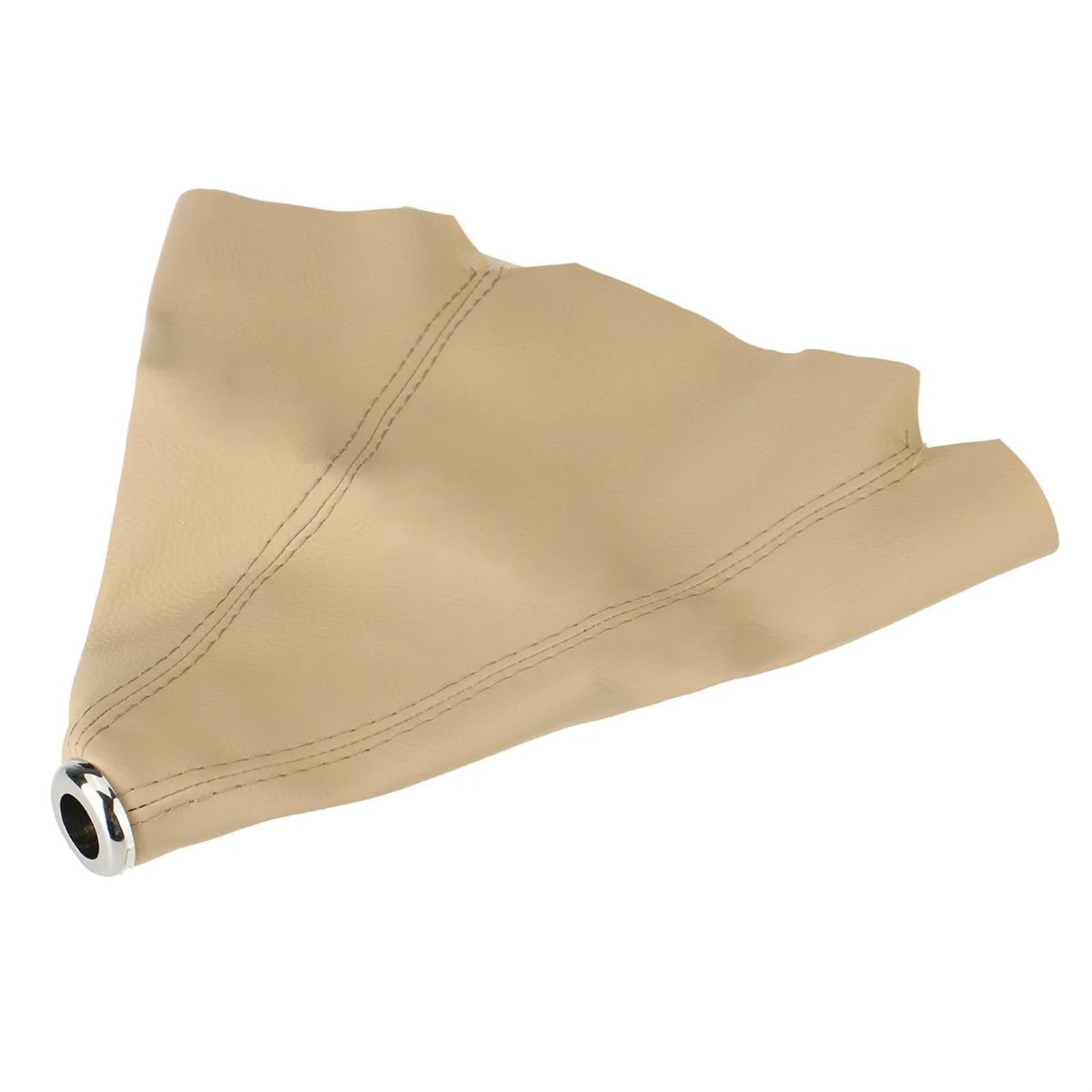 Schalthebel Universelle Schaltmanschette Aus PU-Leder Schaltmanschette Kofferraumabdeckung Für Manuelles Auto-Autozubehör(Beige) von DIILSXS