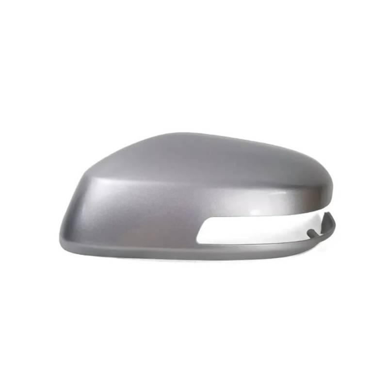 Auto Rückspiegel Kappe Für City 2009 2010 2011 2012 2013 2014 Äußere Rückspiegel Abdeckung Seite Rückspiegel Shell Gehäuse Mit Lampe Typ(1pcs satin silver L) von DIINJ