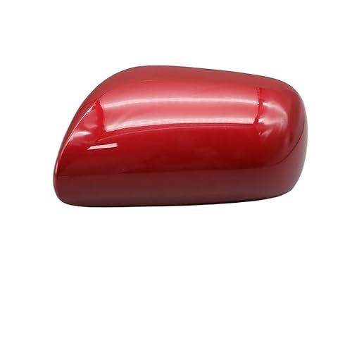 Auto Rückspiegel Kappe Für Vios Für Yaris 08-13 Für Aurion Für Camry 06-11 Auto Außenflügel Seite Rückspiegel Abdeckung Gehäuse Shell(Red Left) von DIINJ