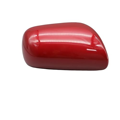 Auto Rückspiegel Kappe Für Vios Für Yaris 08-13 Für Aurion Für Camry 06-11 Auto Außenflügel Seite Rückspiegel Abdeckung Gehäuse Shell(Red Right) von DIINJ