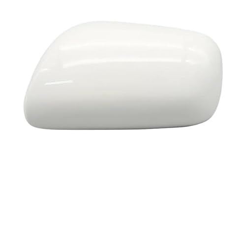 Auto Rückspiegel Kappe Für Vios Für Yaris 08-13 Für Aurion Für Camry 06-11 Auto Außenflügel Seite Rückspiegel Abdeckung Gehäuse Shell(White Left) von DIINJ