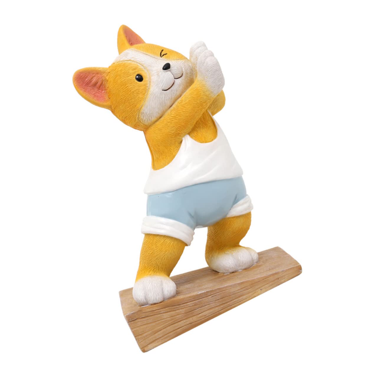 DIKACA Süßer Corgi Türstopper Dekorativer Tier Türkeil Für Sichere Nutzung Wohnung Und Cartoon Türstopper Als Wandschutz Und Türkeil Für Haustiere von DIKACA