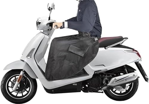 DIMEIYAN Universal Scooter Schürze Beinabdeckung, Universal Beinabdeckung, Beinabdeckung Motorrad Motorrad Bein Schoßabdeckung Roller Winddichte Steppdecke mit großen Taschen Universal von DIMEIYAN