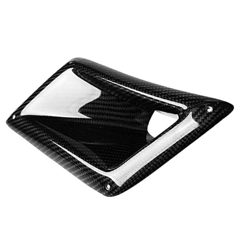 DINESA Linke Seite Kohle Faser Board Auto FrontstoßStange Luft LüFtungs Einlass Auslass Duct Abdeckung HüLle Trim für 350Z Z33 2003-2009 von DINESA