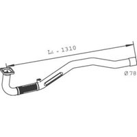 Abgasrohr DINEX 29174 von Dinex