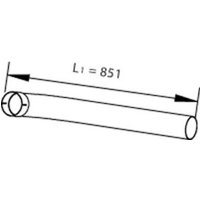 Abgasrohr DINEX 47190 von Dinex