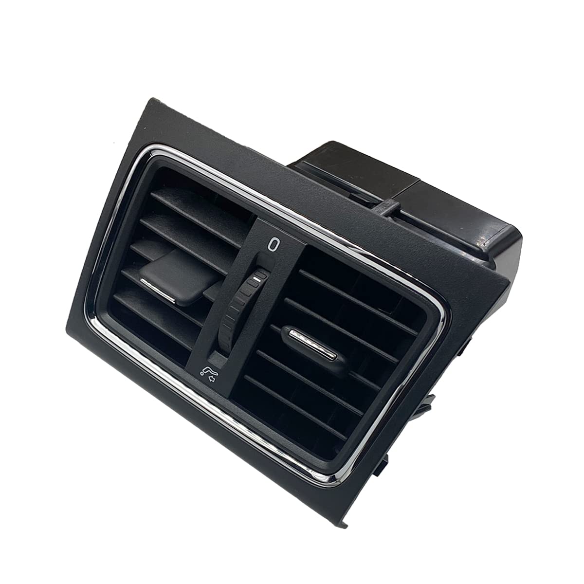 Auto Klimaanlage Belüftungsgitter Auto Hinten AC Chrom Armlehne Düse Air Vent Grill Outlet Für Skoda Für Octavia Für Yeti 2004-2013 Auto-Lüftungsgitter von DINGFAFA