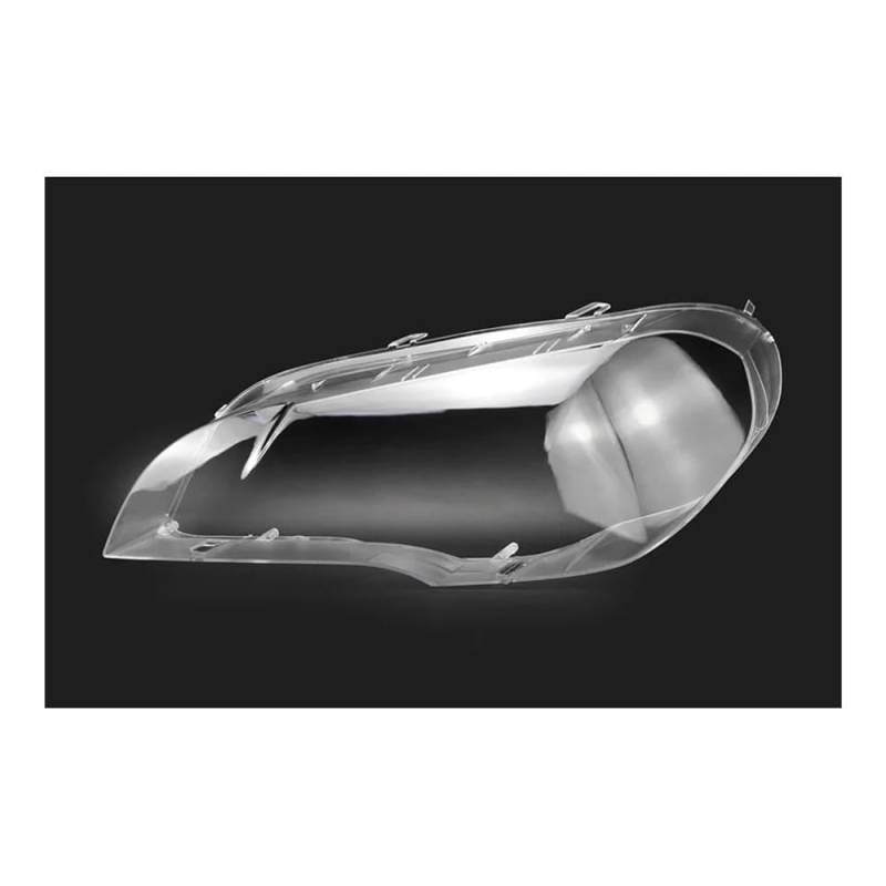 Autoscheinwerfer-Abdecklinse Auto Front Scheinwerfer Glas Scheinwerfer Lampenschirm Lampe Shell E70 Scheinwerfer Abdeckung Objektiv Für X5 E70 2007-2013 von DINGFAFA